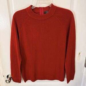 Red Ladies Sweater Petite Large - Lisa International